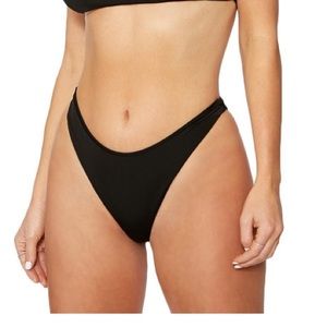 Cut Out Bikini High Waist Bottom